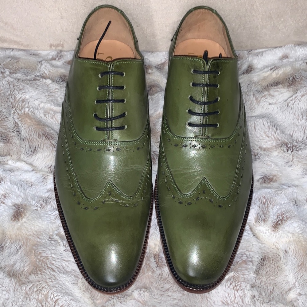 3dm lifestyle handcrafted leather wingtip Oxford shoes